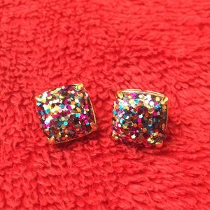 Kate Spade Multicolor Glitter Earrings